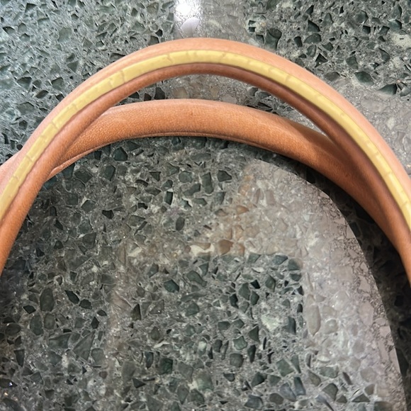 Cole Haan Trinity SU05 Tote Bag Tan Natural Leather READ - Picture 14 of 14